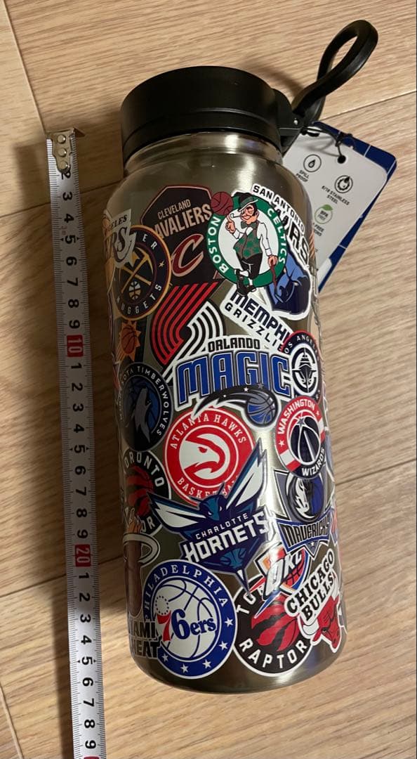 NBA ロゴ水筒 スライドキャップ付き