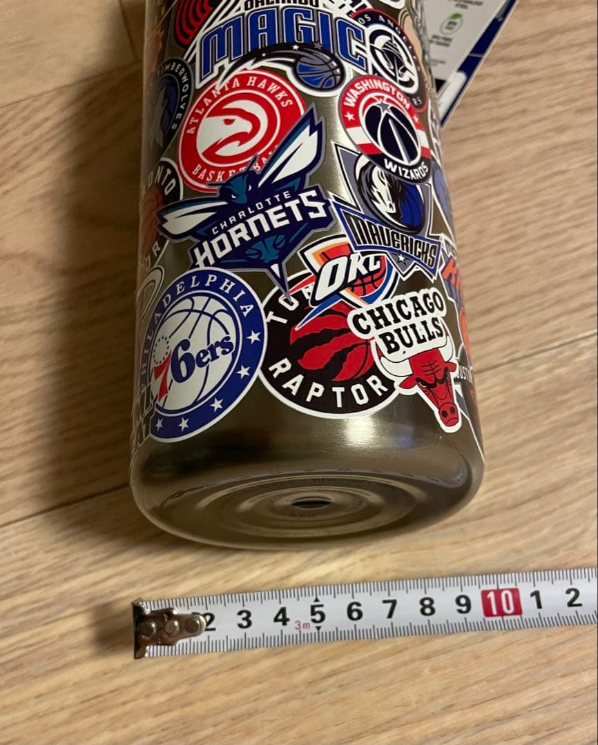 NBA ロゴ水筒 スライドキャップ付き