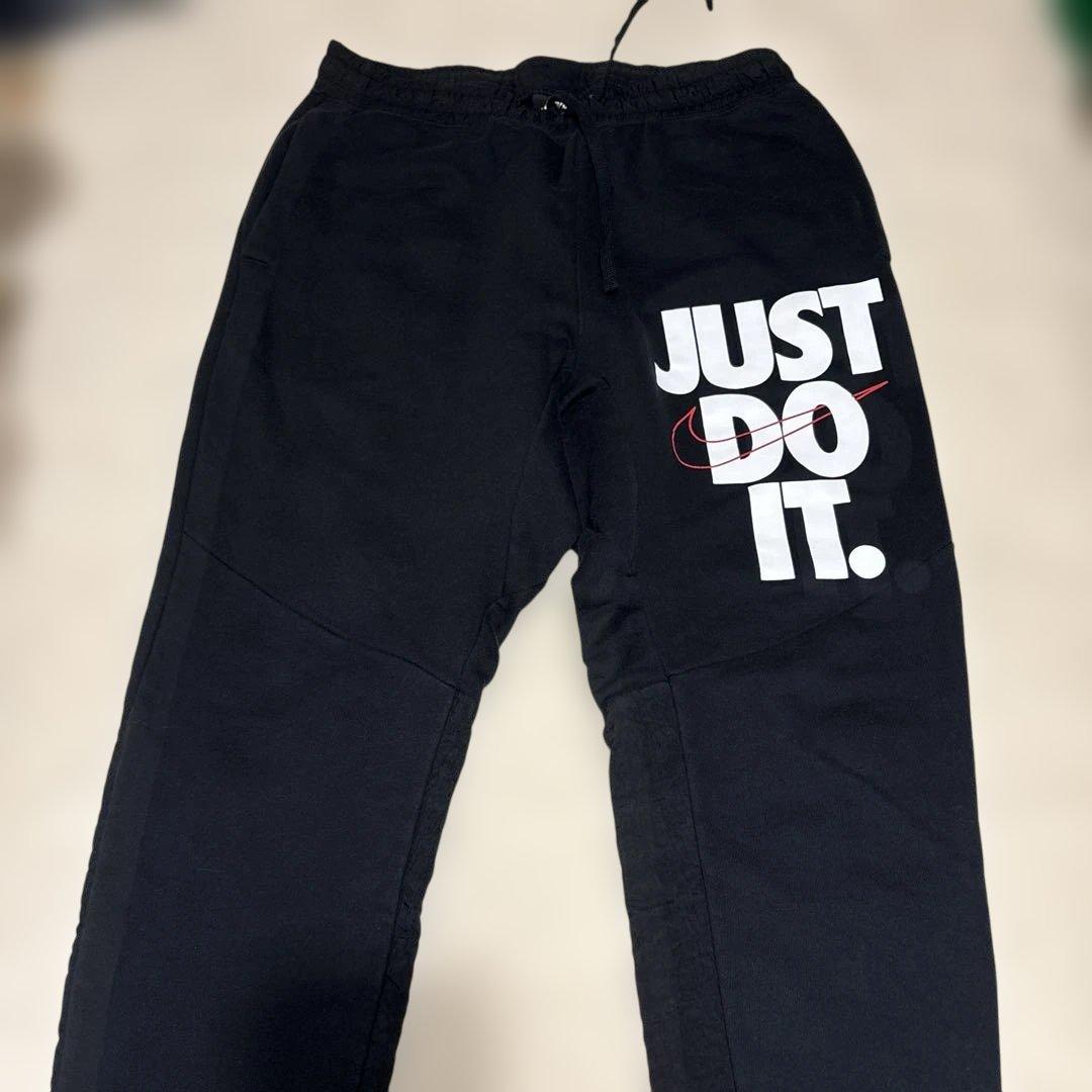 【美品】Nike 裏起毛ジャージ上下セット 黒　メンズ用