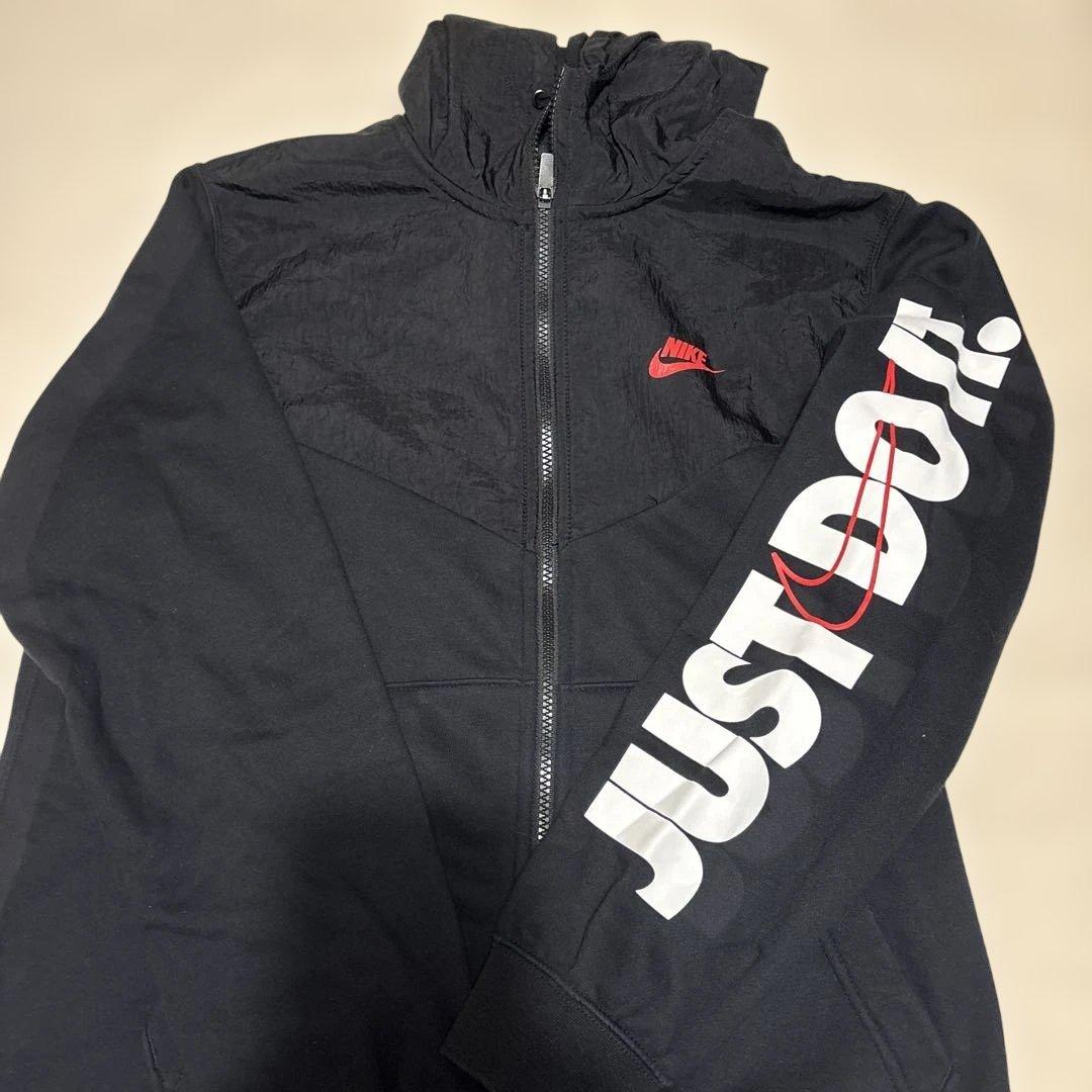【美品】Nike 裏起毛ジャージ上下セット 黒　メンズ用