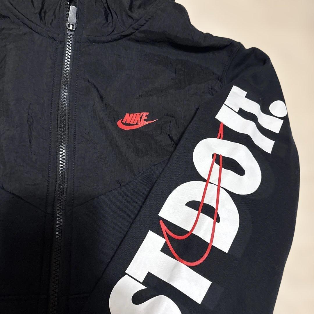 【美品】Nike 裏起毛ジャージ上下セット 黒　メンズ用