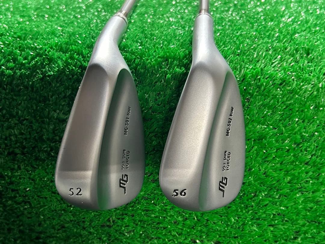 【52・56】三浦技研 MG-S01 tour 純鉄　MC105 WEDGE