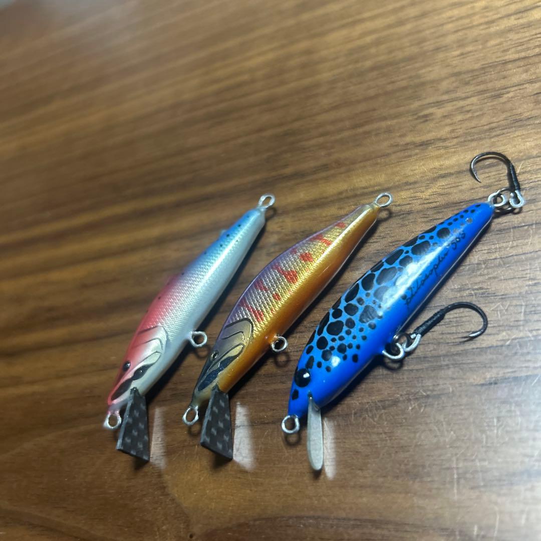 ハンドメイドミノー　セット　ステイゴールド　ヤノミノー