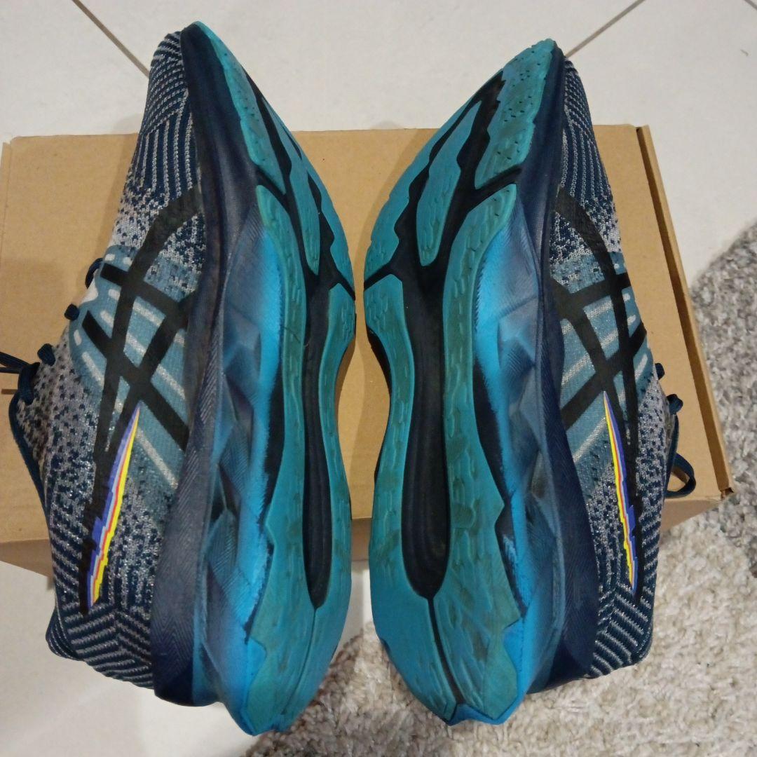 ASICS Gel-Quantum 180 ネイビー/グレー25.5サイズ