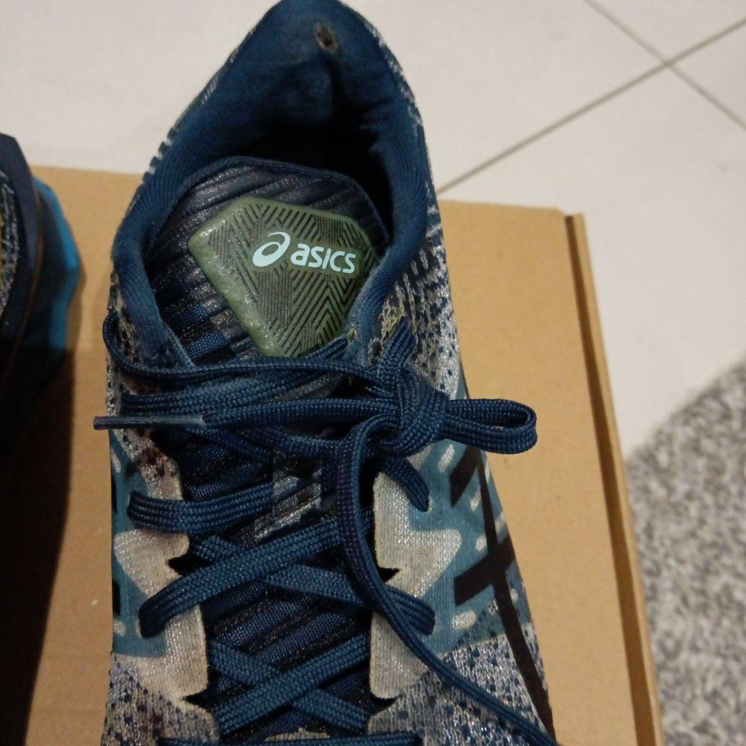 ASICS Gel-Quantum 180 ネイビー/グレー25.5サイズ
