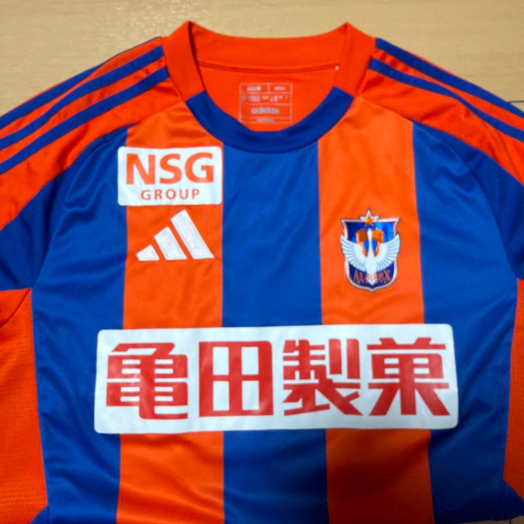 アルビレックス新潟　2025ユニフォーム 橋本健人選手 2XL