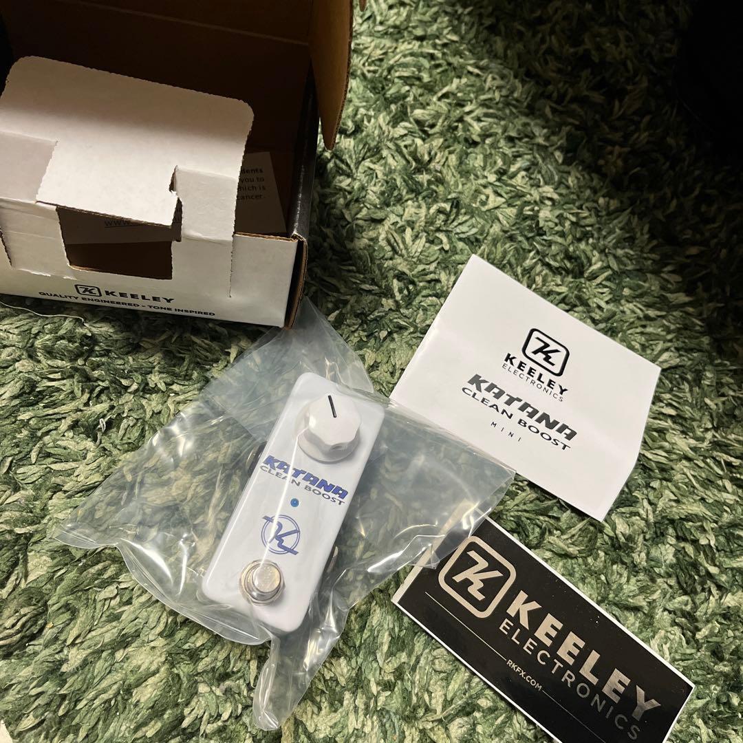 ギター KEELEY KATANA CLEAN BOOST mini