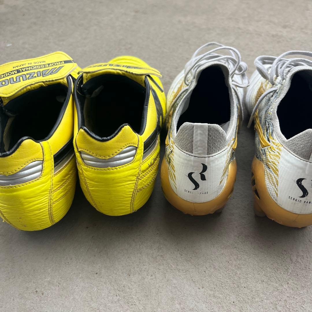 単品不可Mizuno モレリア　サッカーシューズ 4足まとめ