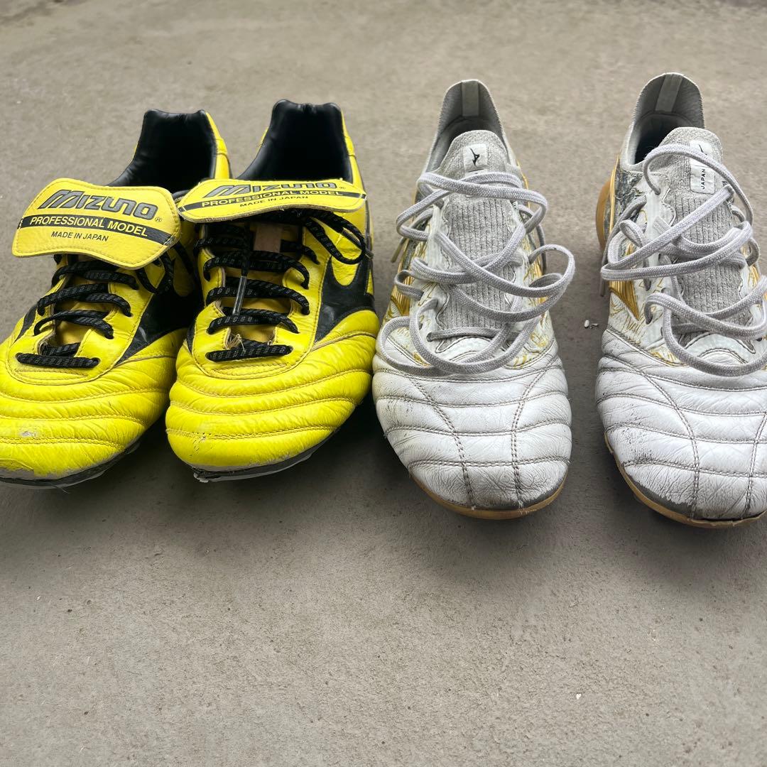 単品不可Mizuno モレリア　サッカーシューズ 4足まとめ