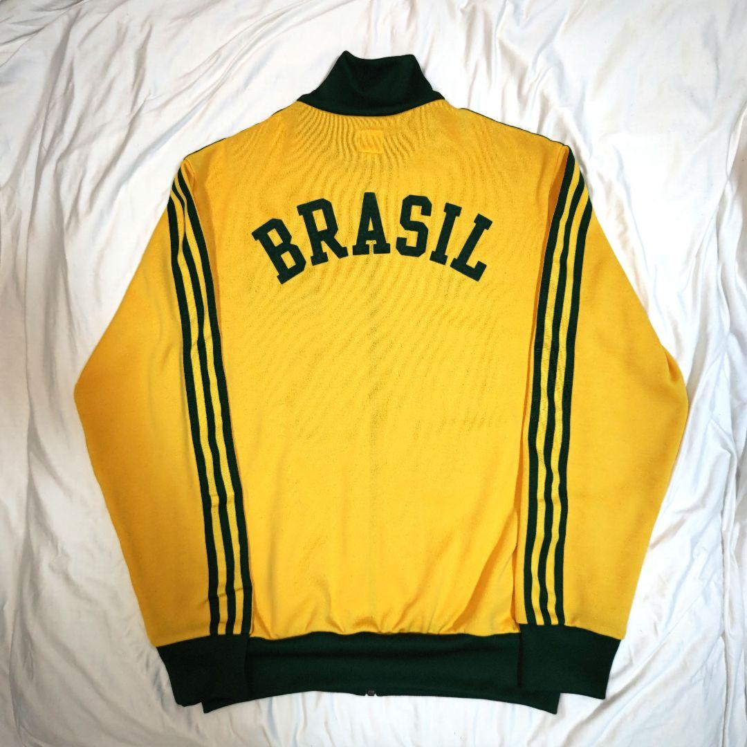 adidas ブラジル ジップアップジャージ