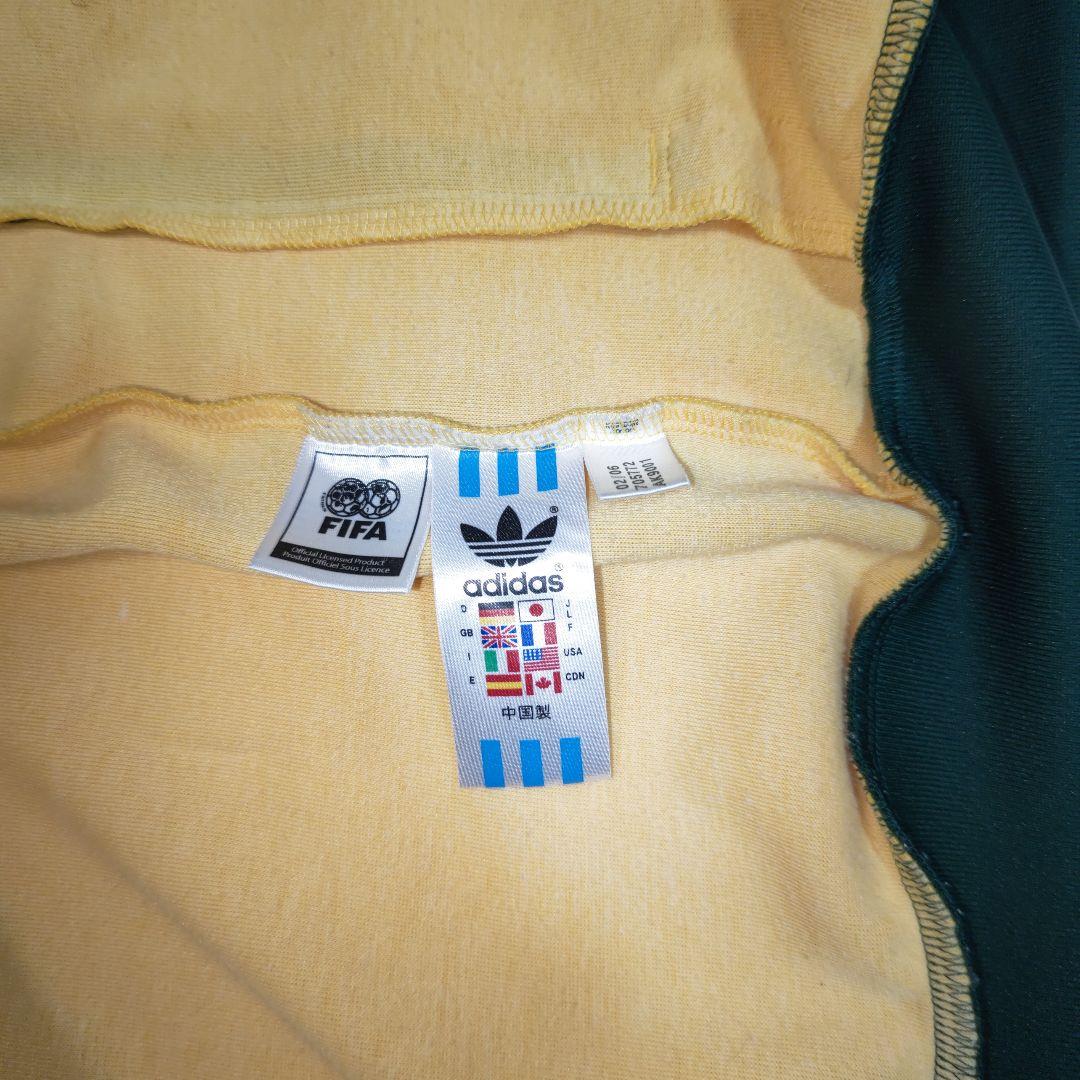 adidas ブラジル ジップアップジャージ