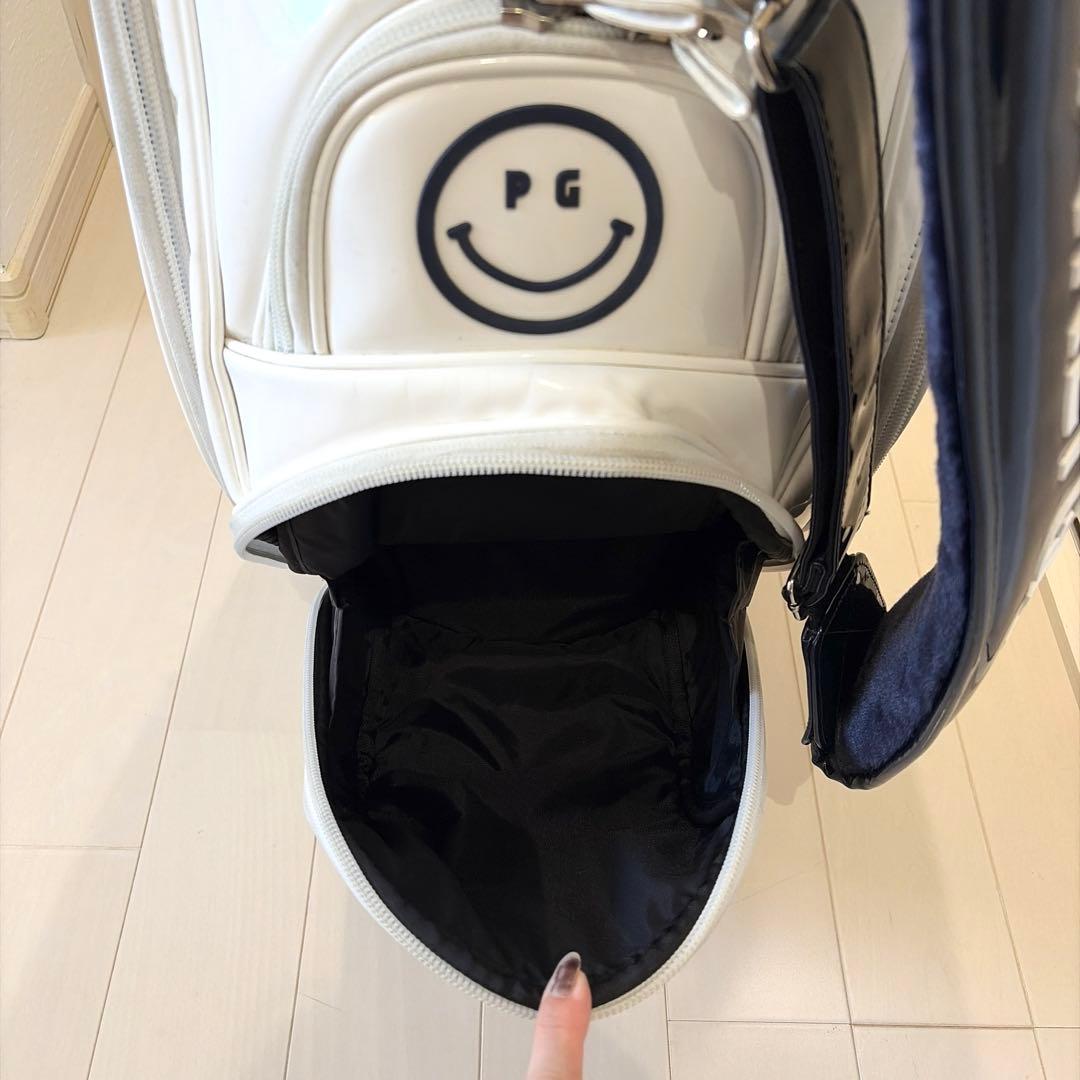 PEARLY GATES★パーリーゲイツ★キャディバッグ★ 正規品★立体ロゴ