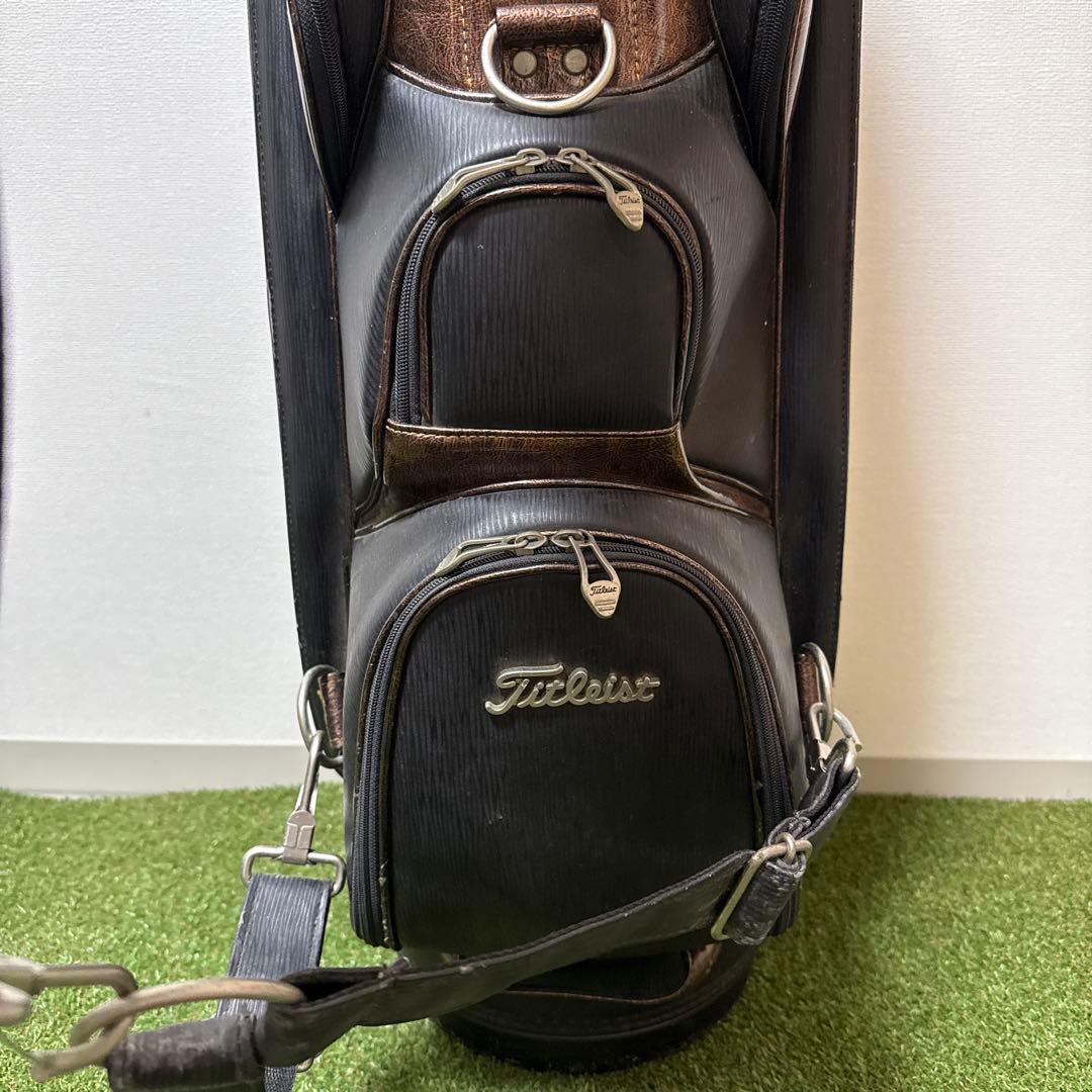 Titleist タイトリスト 3点式 キャディバッグ 高級 希少