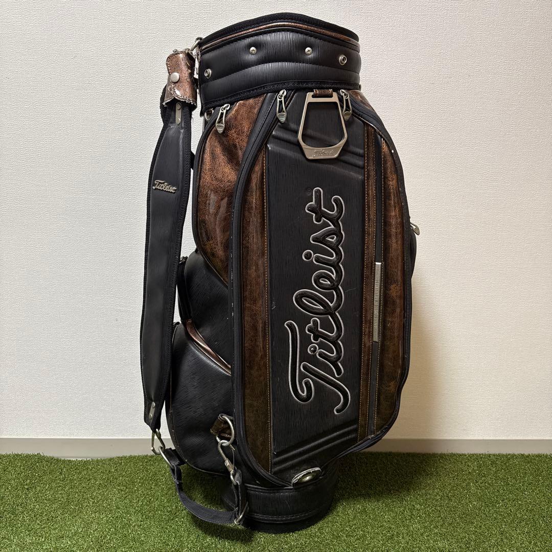 Titleist タイトリスト 3点式 キャディバッグ 高級 希少