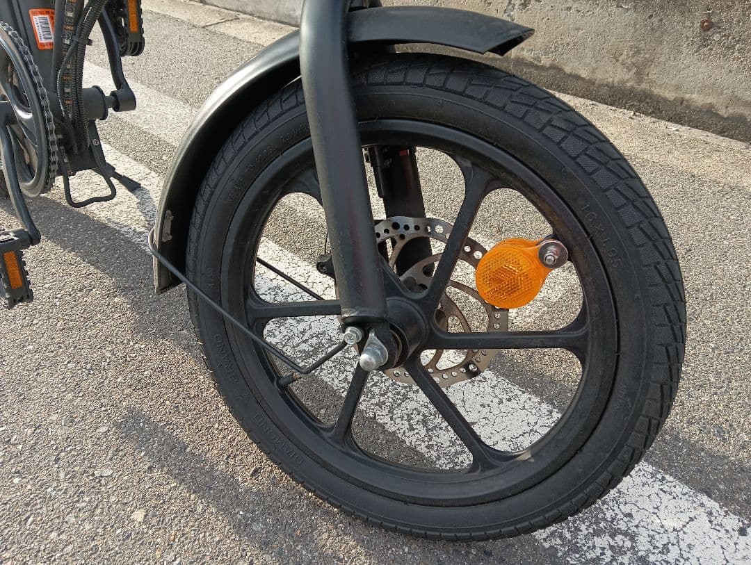 【値下げ】電動アシスト自転車折りたたみ式・SUNPIE カスタム　LED電飾