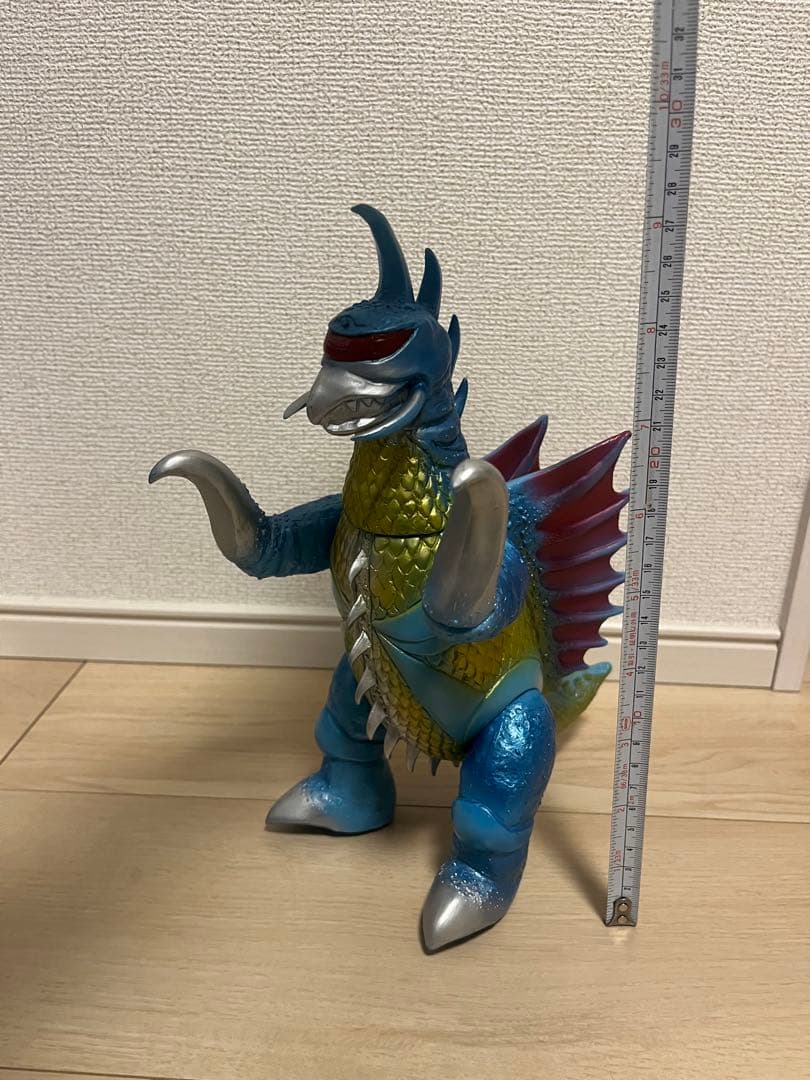 ビニパラ ガイガン 怪獣天国 ソフビ マーミット ビニールパラダイス ゴジラ