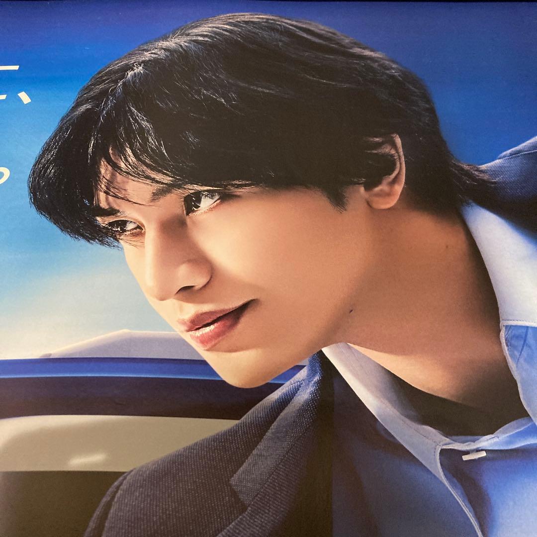 京成電鉄《京成スカイライナー 中島健人 ポスター》車内 広告★車内中吊りポスター