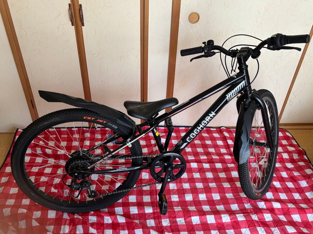 COGHORN コグホーン　 子供自転車　　　　　　　ブラック 24インチ