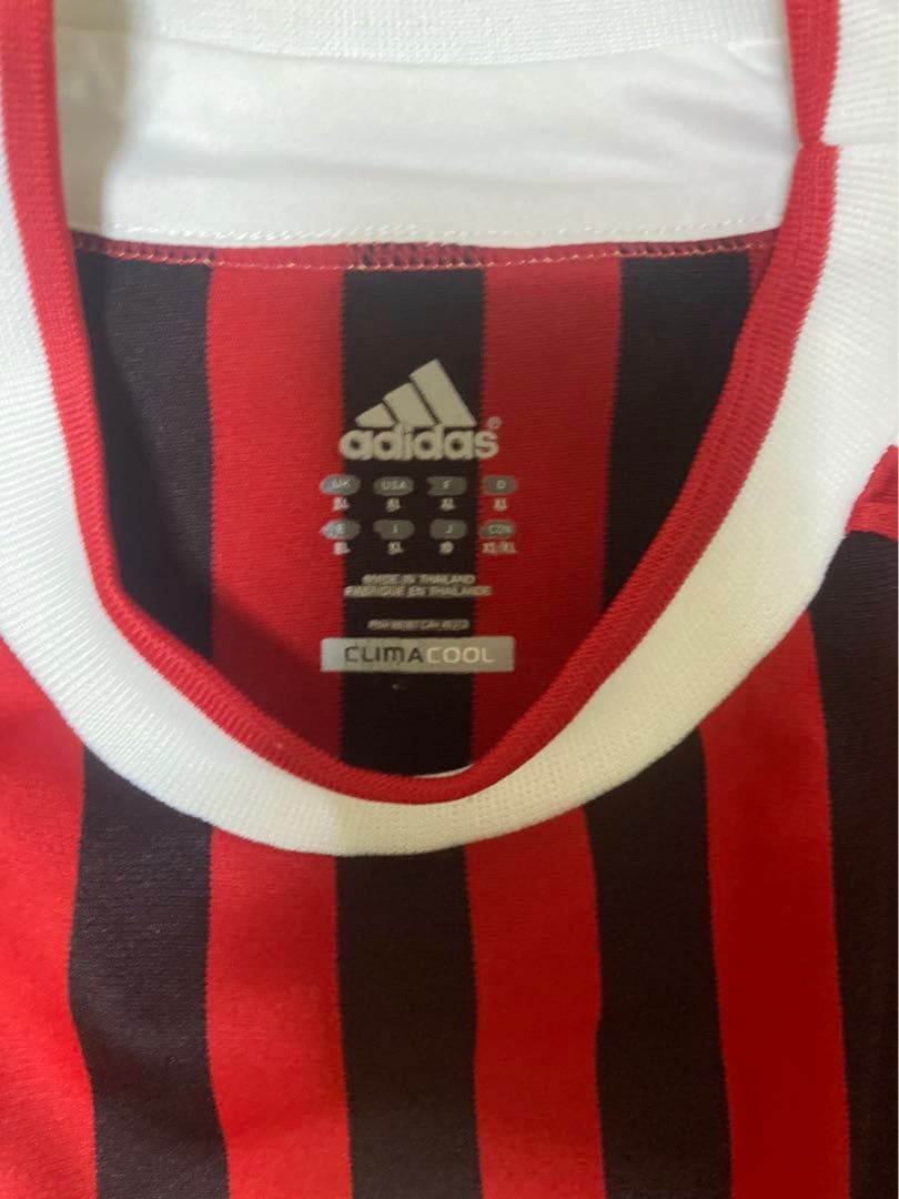 ACミラン 11-12 アレシャンドレ・パト 7番 adidas JP O