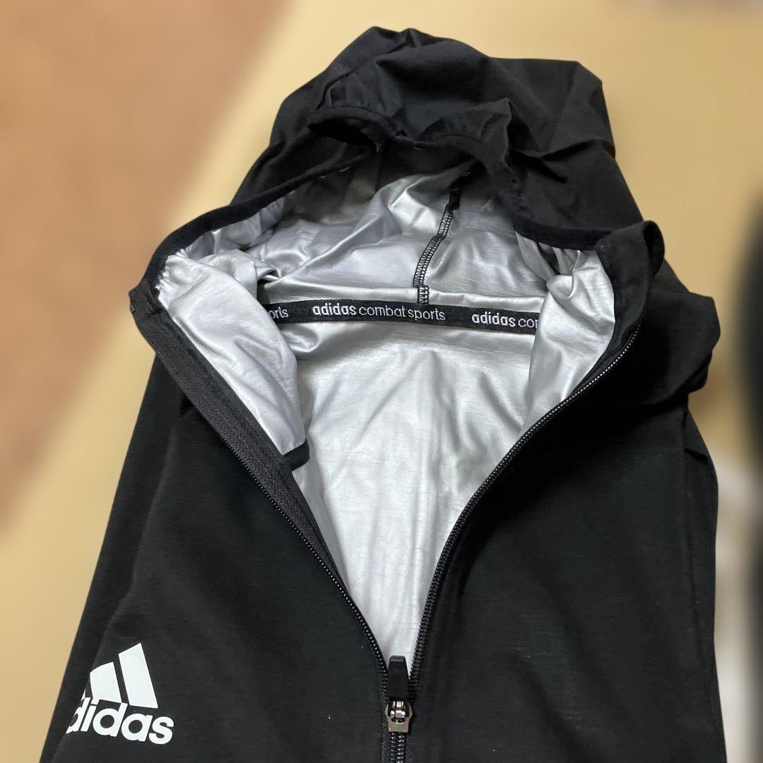 adidas　combat　sports　サウナスーツ　上下　2XL　痩身　減量