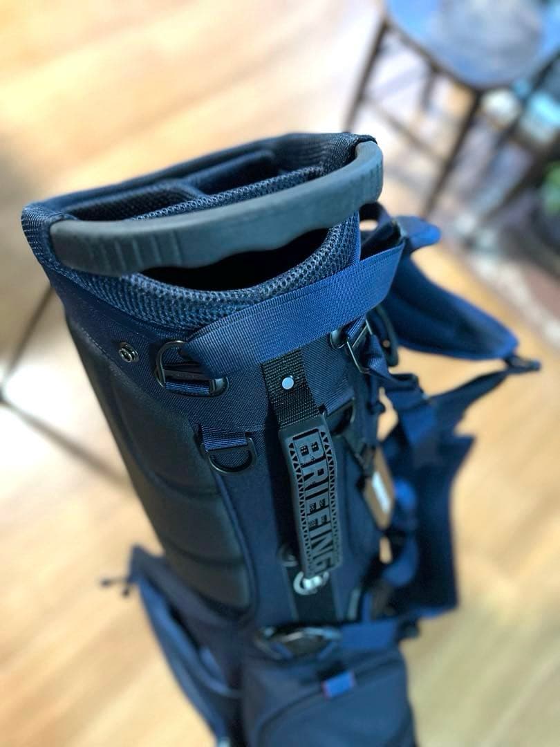 BRIEFING 1000D CR-4 ネイビー スタンドキャディバッグ 極美品