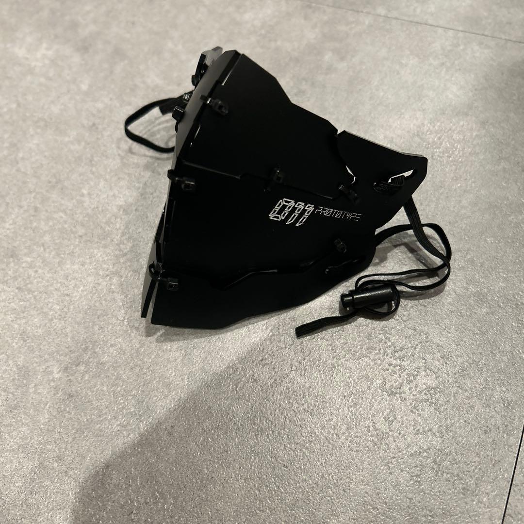【中央町戦術工芸】装甲マスクユニットmk11 BLACK Mサイズ