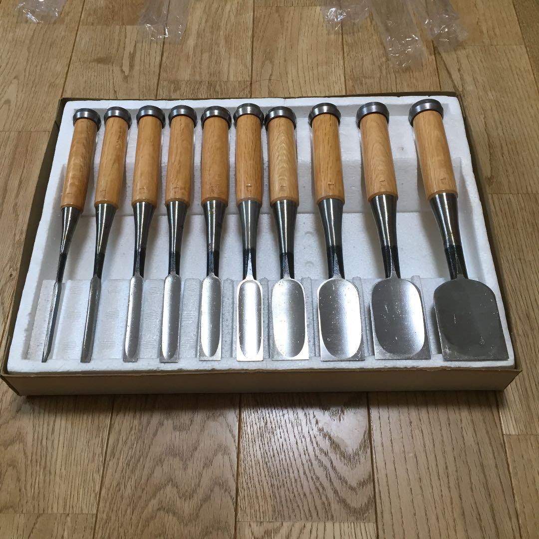 左久作 10本組 鑿