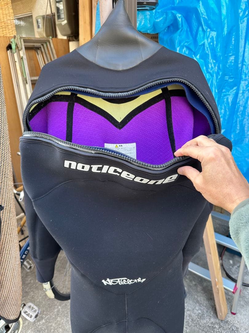 NORTICEONE ノーティスワン ドライスーツ 裏起毛 ファスナー難有