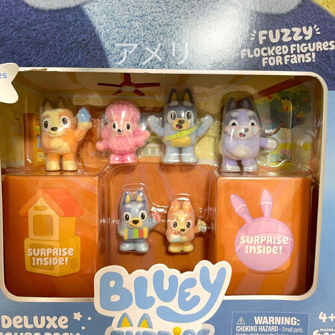 ◆新作◆bluey ブルーイ デラックス フィギュア パック 6体＋2体