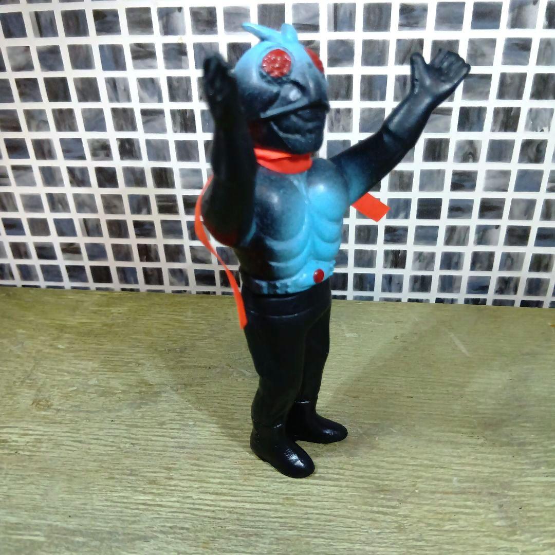 当時もの 仮面ライダー1号 ソフビ