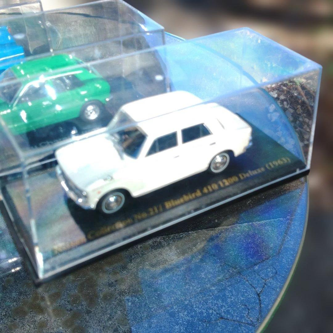 日産コレクション　ダイハツコレクション　レトロミニカー　ケース入り4個まとめて