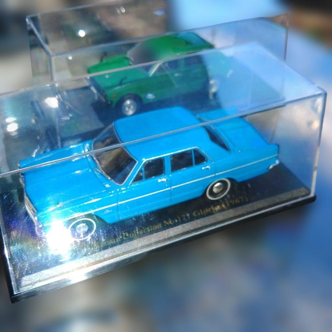 日産コレクション　ダイハツコレクション　レトロミニカー　ケース入り4個まとめて