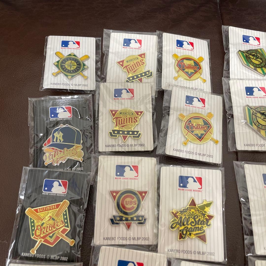 【希少】MLB メジャーリーグ　ピンバッジ　30点　おまけ付き