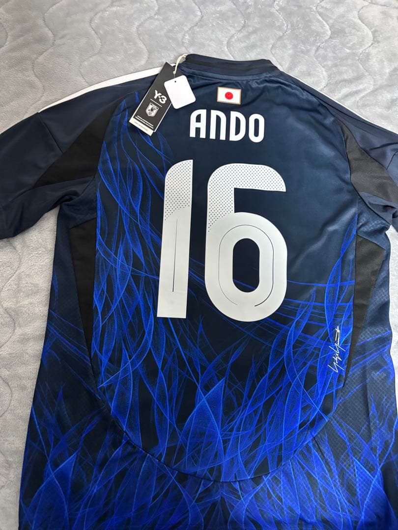 サッカー日本代表ユニフォーム　安藤智哉 XL