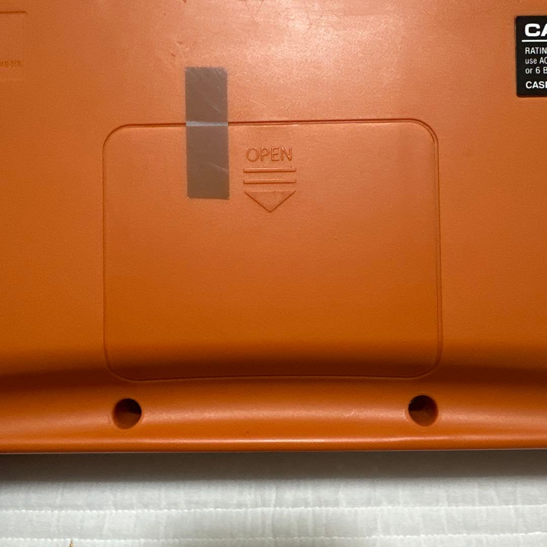 【ほぼ新品】CASIO SA-76 キーボード 純正ACアダプタ付き