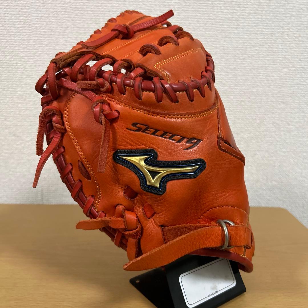 左投用軟式キャッチーミット　ミズノセレクト９　爆音仕様