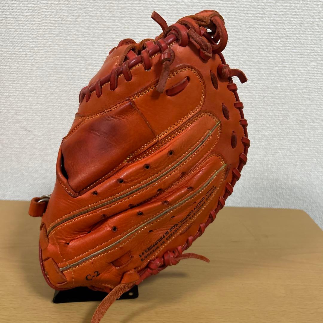 左投用軟式キャッチーミット　ミズノセレクト９　爆音仕様