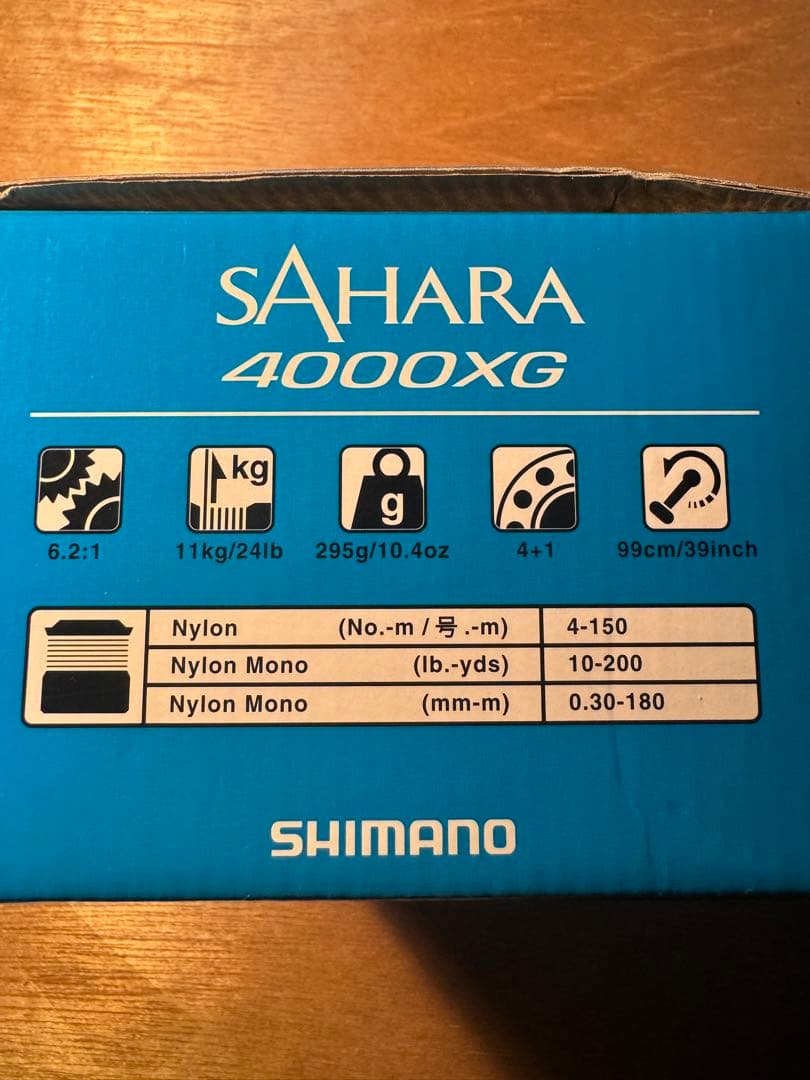 SHIMANO SAHARA 4000XG スピニングリール