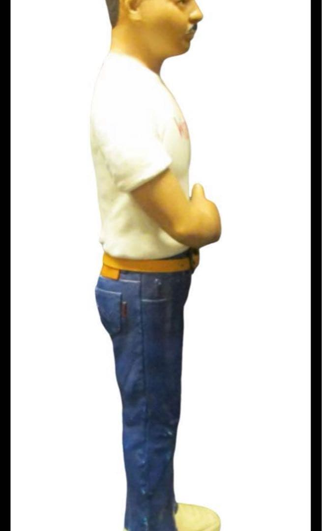 超希少 WRANGLER ソフビ人形WRANGLER ラングラーマン 410mm