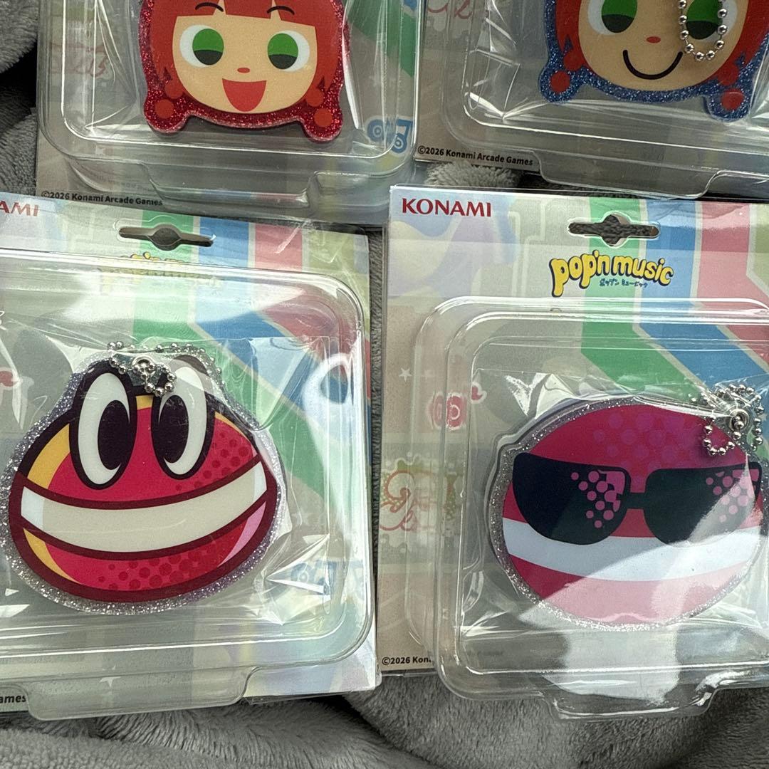 pop’n music コルクダブルダイカットミラー 全種 ポップンミュージック