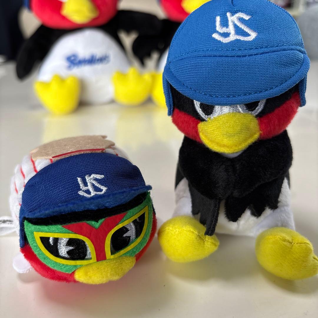 ヤクルトスワローズ つば九郎 お手玉 ひっつき ぬいぐるみ まとめ売り