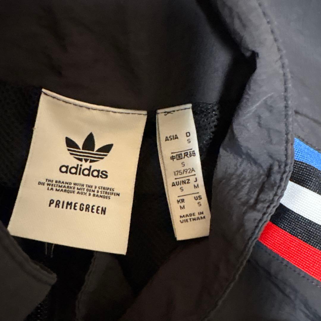 adidas プライムグリーン セットアップ トレフォイル
