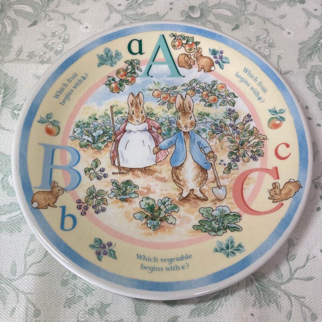 【新品未使用】ウェッジウッド Peter Rabbit ABC 食器セット　元箱