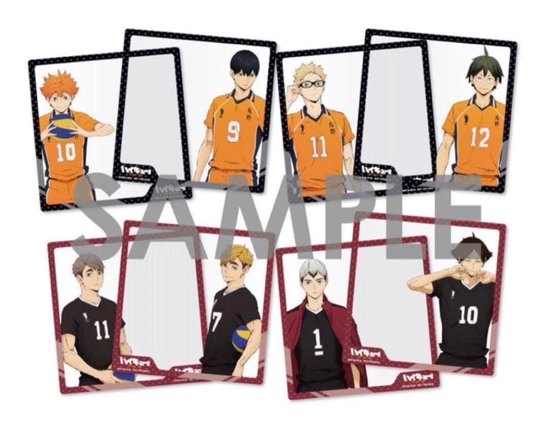 【新品非売品】ハイキュー!!TO THE TOP クリアカード 場面写ブロマイド