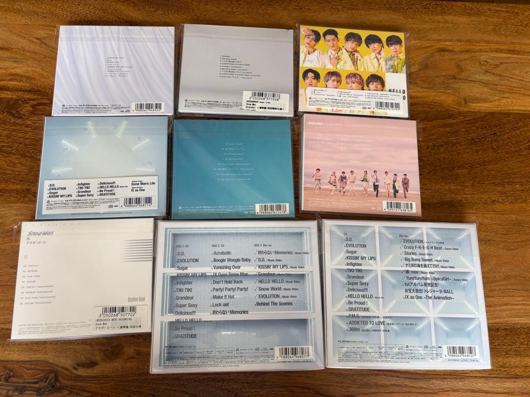 Man CD・DVD・カレンダー まとめ売り 特典付き