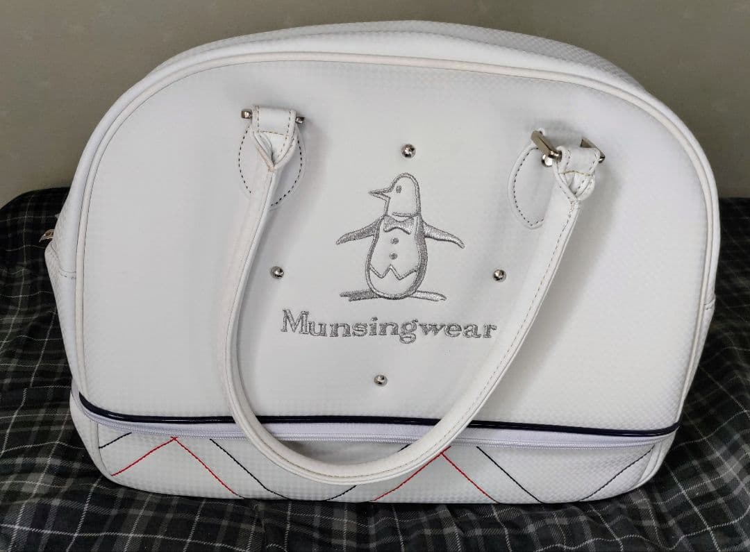Munsingwear ゴルフバッグ とアディダス ゴルフシューズ 23.5cm