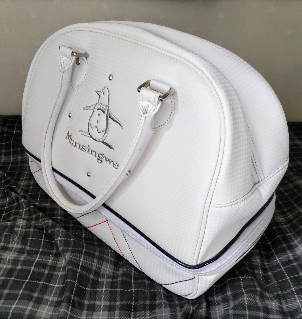 Munsingwear ゴルフバッグ とアディダス ゴルフシューズ 23.5cm