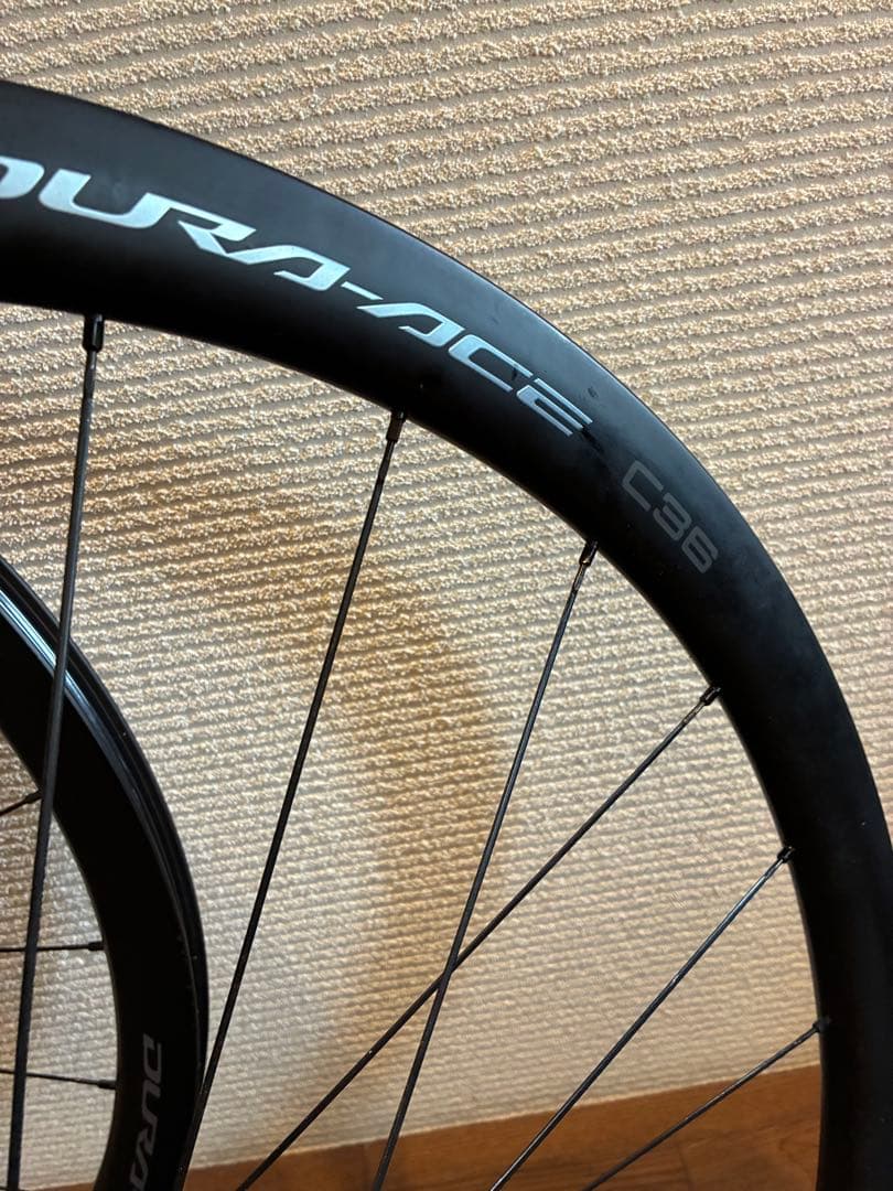 DURA ACE WH-R9270 C36 TL カーボンホイール　チューブレス