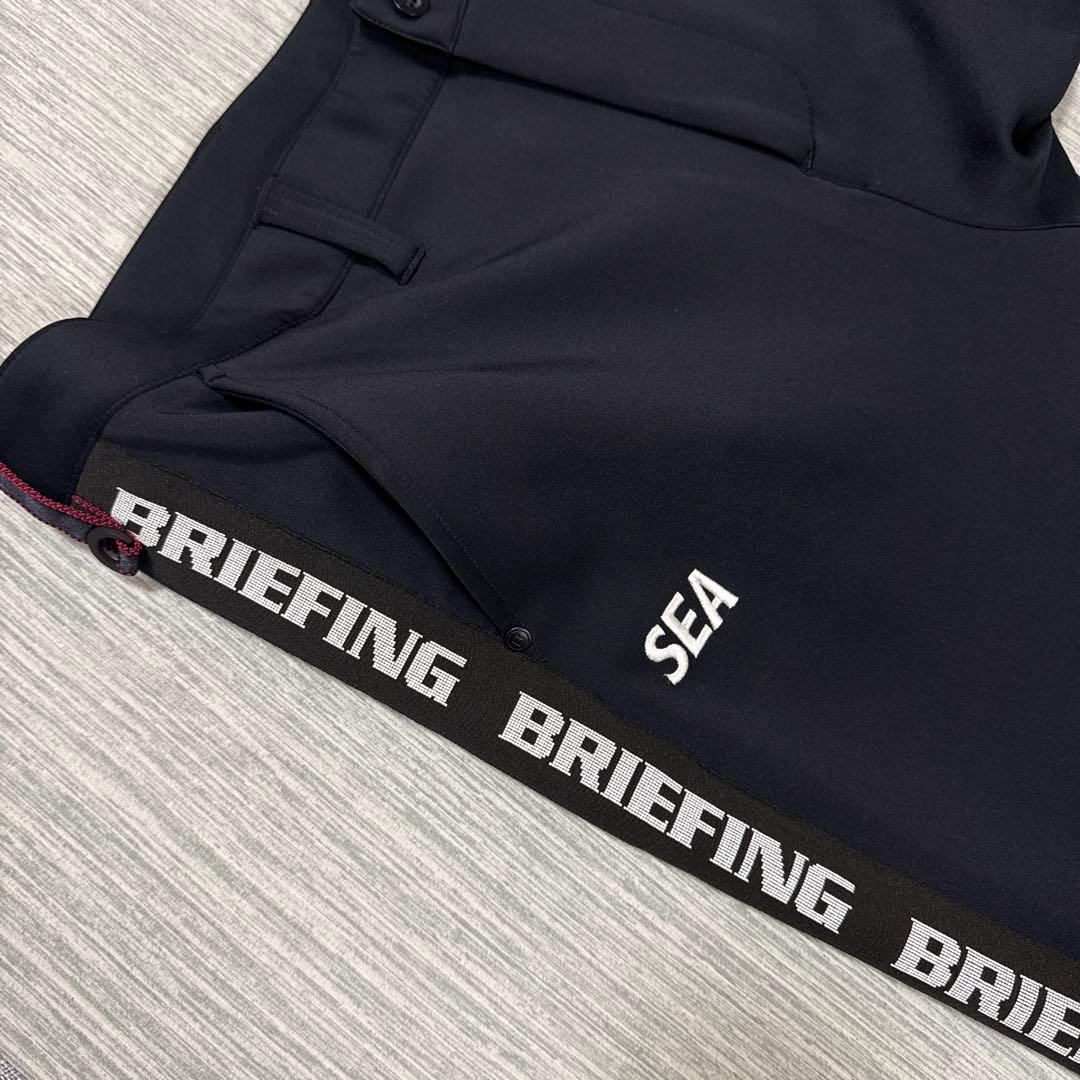 WIND AND SEA × BRIEFING GOLF サイドロゴ　　パンツ