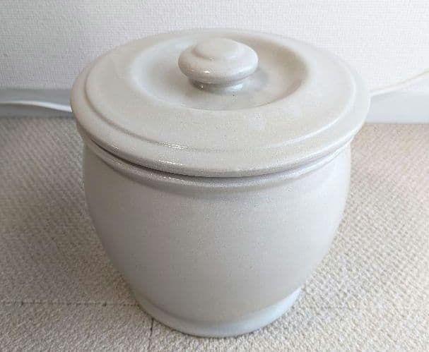 梅仕事に。えんける道具店 加藤さんのつくる甕3升 かめ